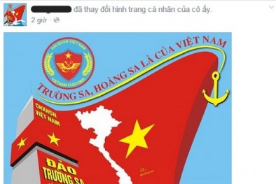 Giới trẻ Việt Nam nhuộm đỏ Facebook bằng cờ Tổ quốc